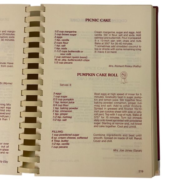 Stir-Ups Cookbook Junior Welfare League Enid Oklahoma Spiral Bound 1987 - Picture 10 of 13